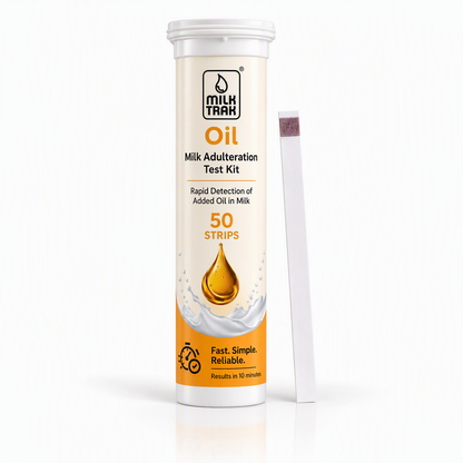 MilkTrak Oil - Vegetable Oil Detection Strips for Milk (50 Strips)