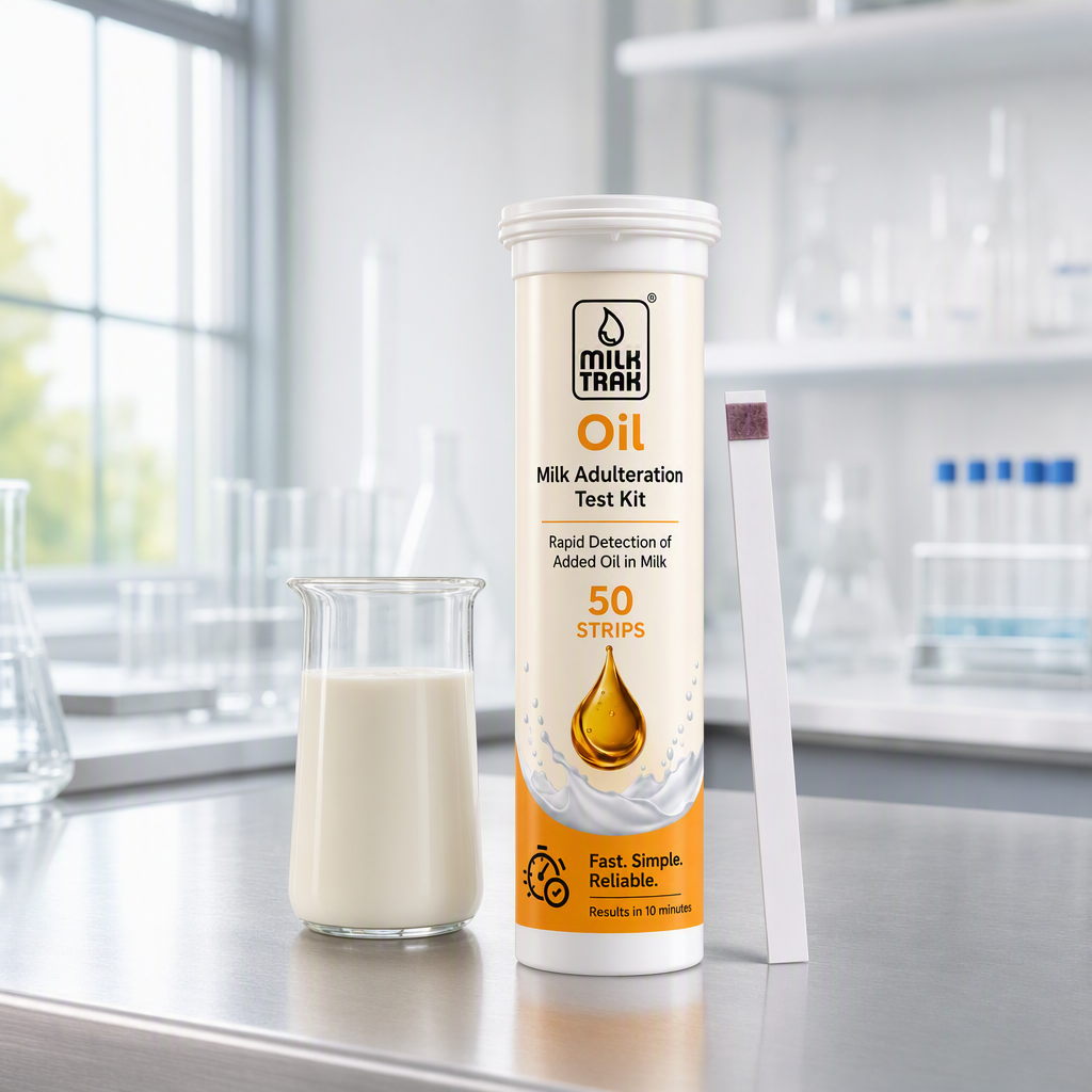 MilkTrak Oil - Vegetable Oil Detection Strips for Milk (50 Strips)