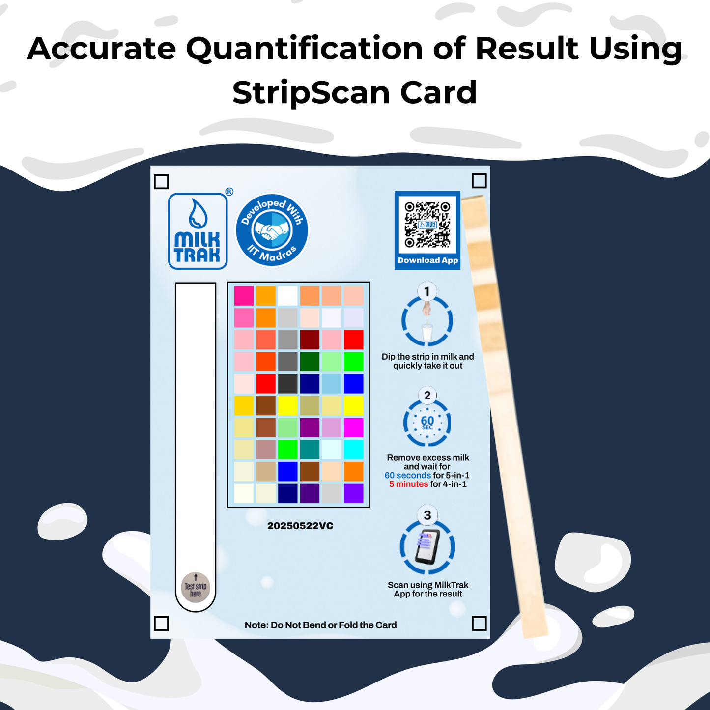 MilkTrak® 3 in 1 Adulterant Test Kit for Milk