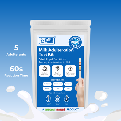 MilkTrak® - 5 in 1 Adulterant Test Kit for Milk