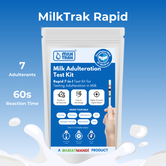 MilkTrak® Rapid - 7 in 1 Adulterant Test Kit for Milk